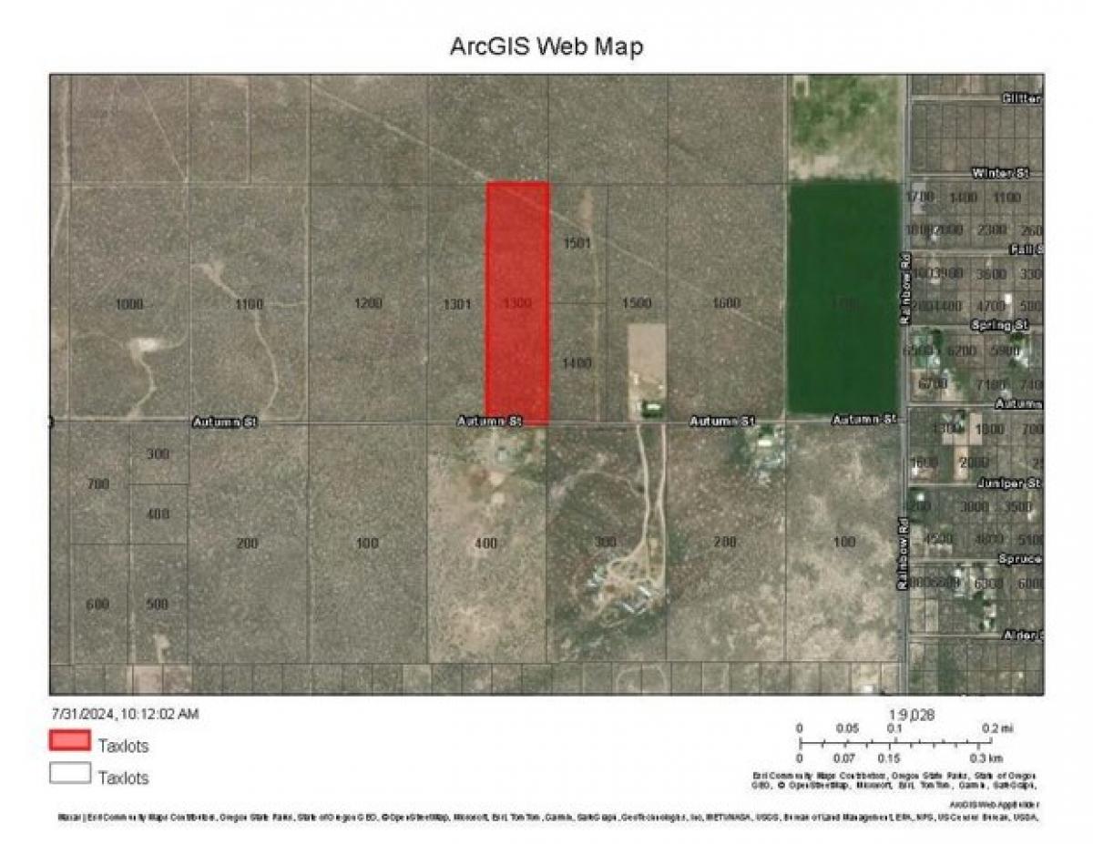 Picture of Residential Land For Sale in Christmas Valley, Oregon, United States