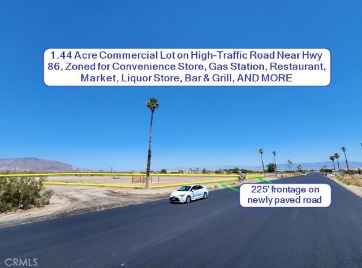 Picture of Residential Land For Sale in Thermal, California, United States