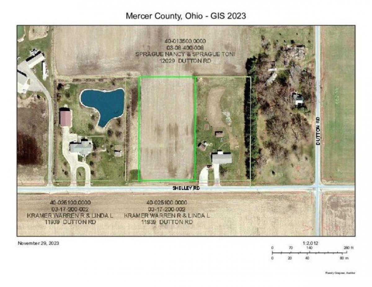 Picture of Residential Land For Sale in Rockford, Ohio, United States