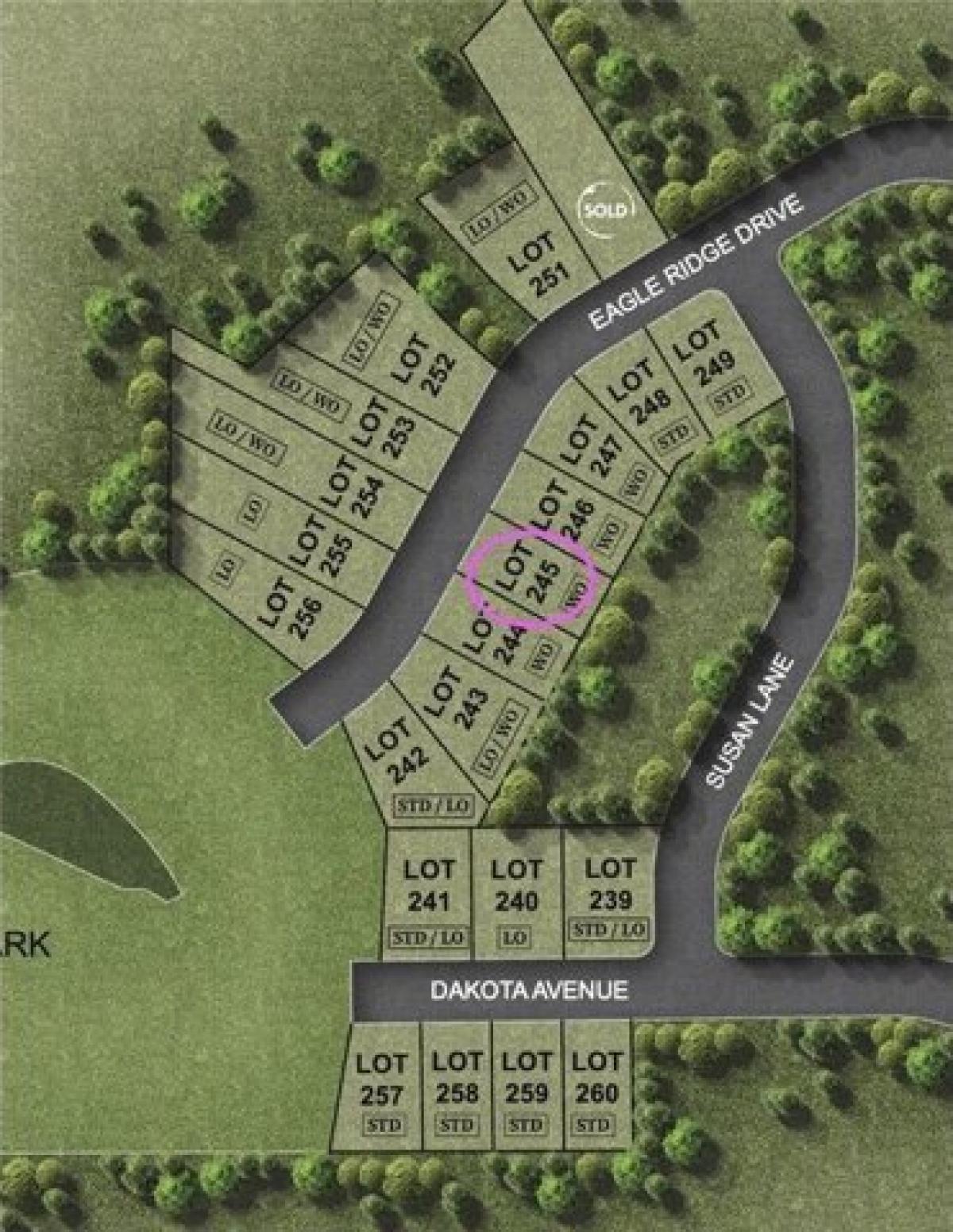 Picture of Residential Land For Sale in Roberts, Wisconsin, United States