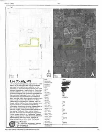 Residential Land For Sale in Tupelo, Mississippi