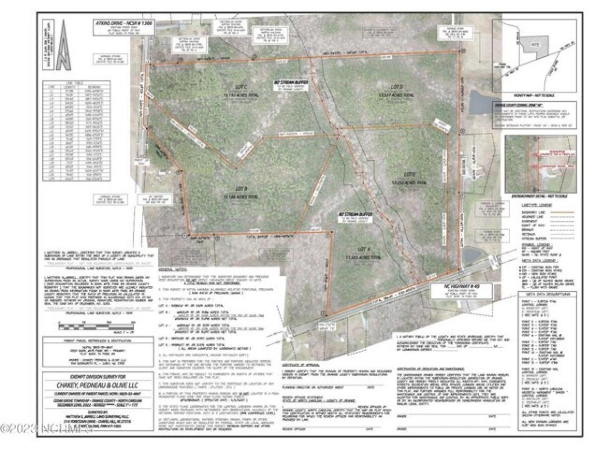 Picture of Residential Land For Sale in Mebane, North Carolina, United States