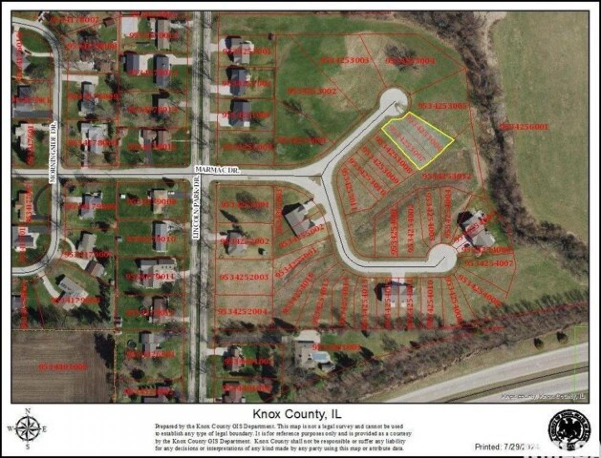 Picture of Residential Land For Sale in Galesburg, Illinois, United States