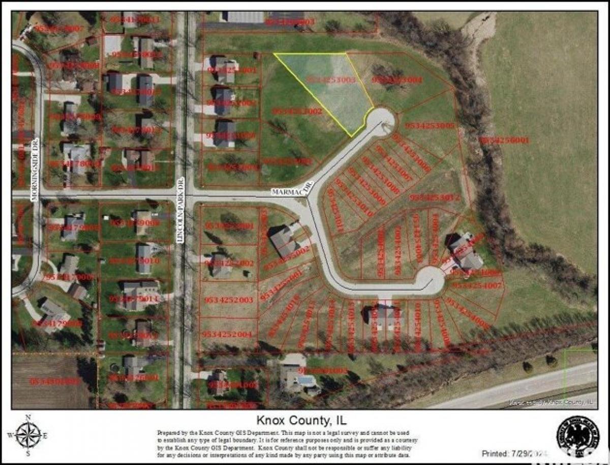 Picture of Residential Land For Sale in Galesburg, Illinois, United States