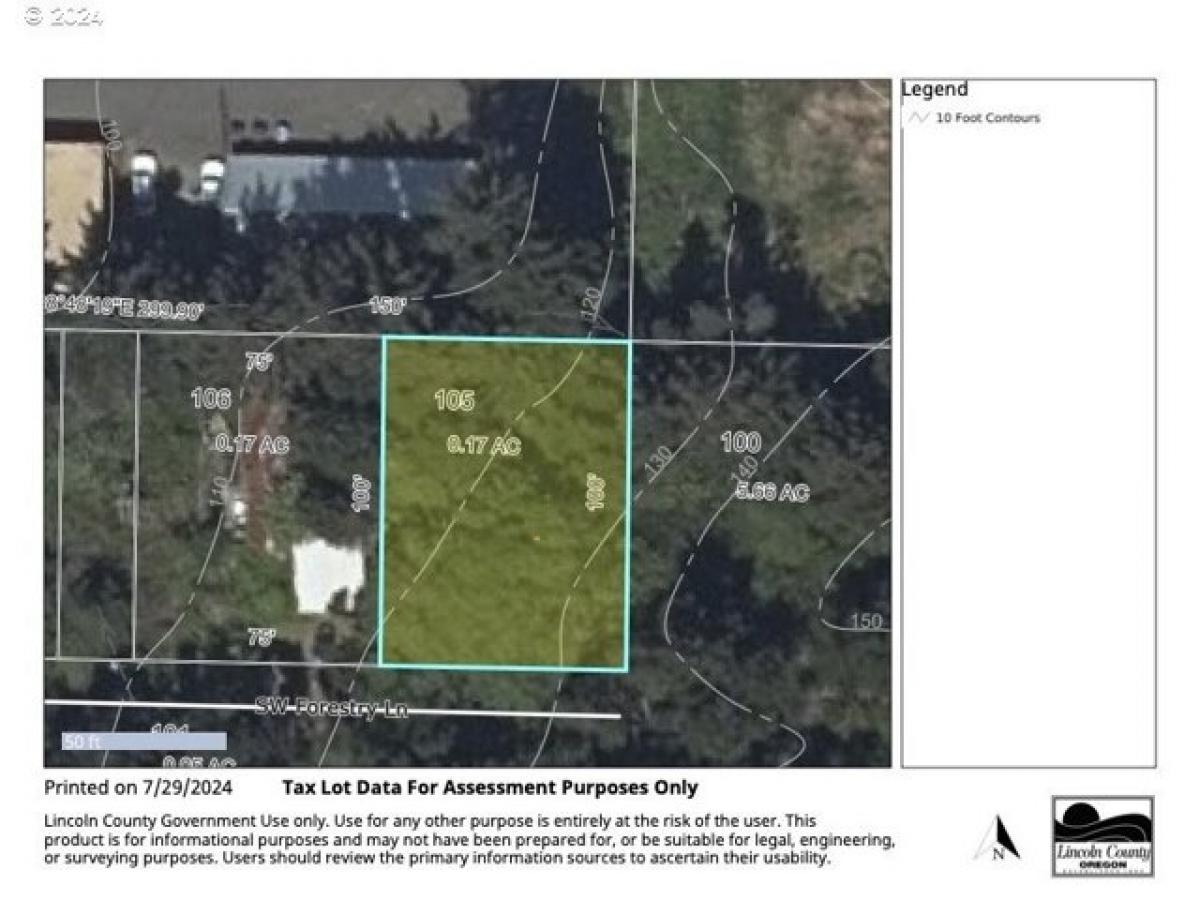 Picture of Residential Land For Sale in Waldport, Oregon, United States