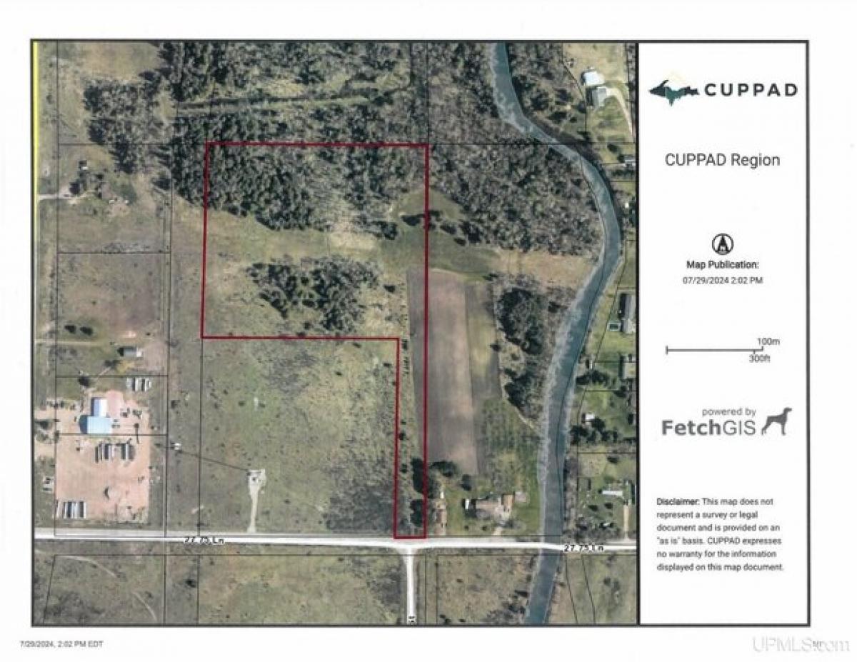 Picture of Residential Land For Sale in Rapid River, Michigan, United States