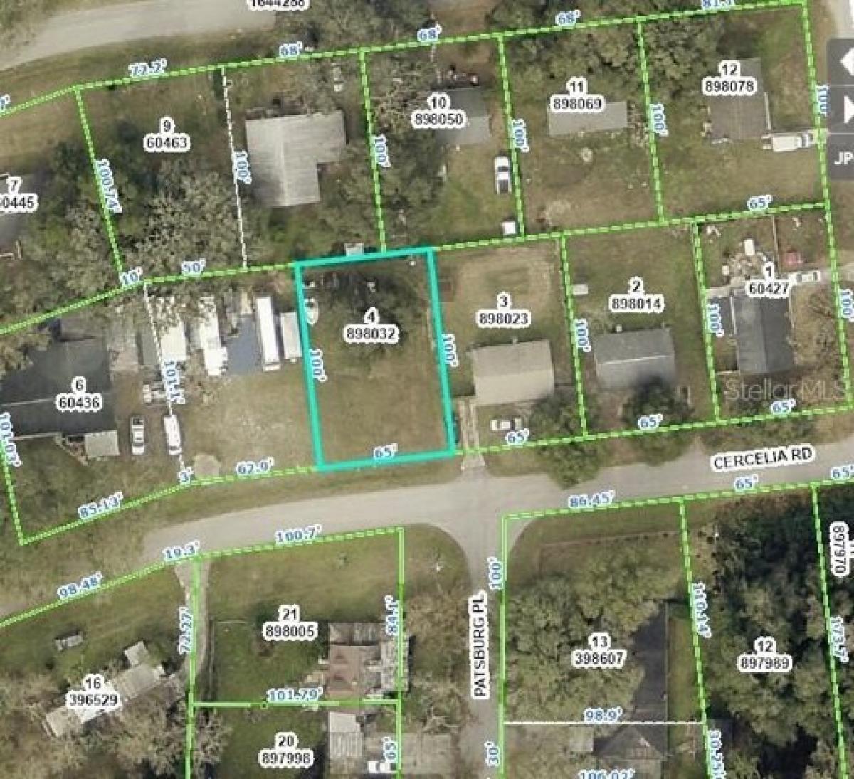 Picture of Residential Land For Sale in Dade City, Florida, United States