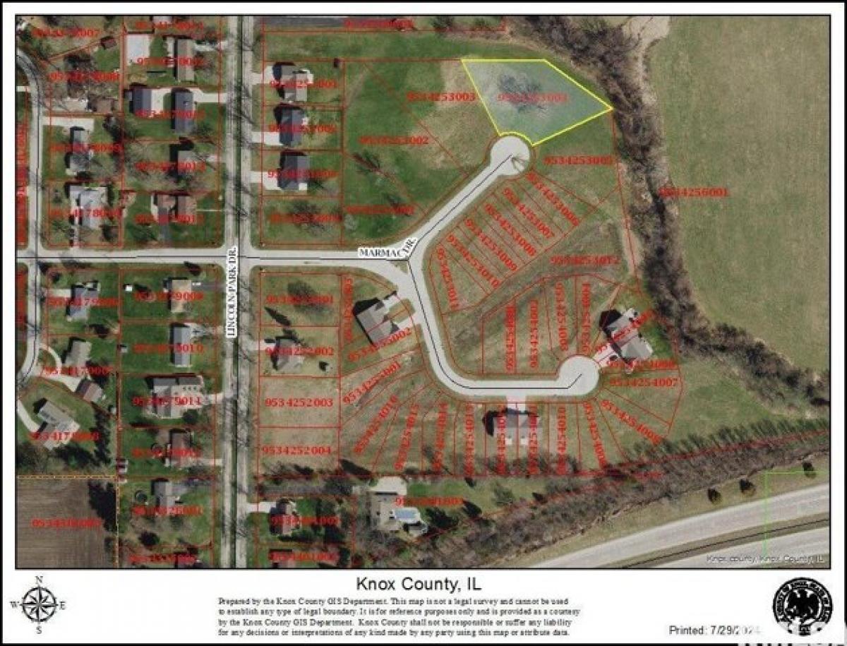 Picture of Residential Land For Sale in Galesburg, Illinois, United States