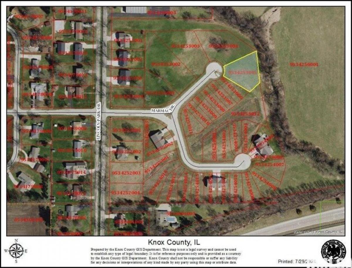 Picture of Residential Land For Sale in Galesburg, Illinois, United States