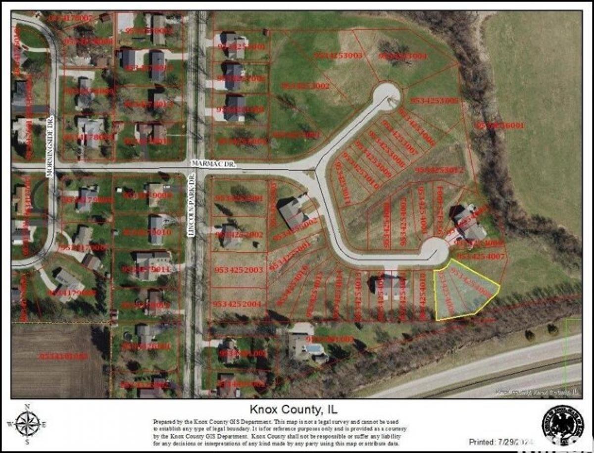 Picture of Residential Land For Sale in Galesburg, Illinois, United States