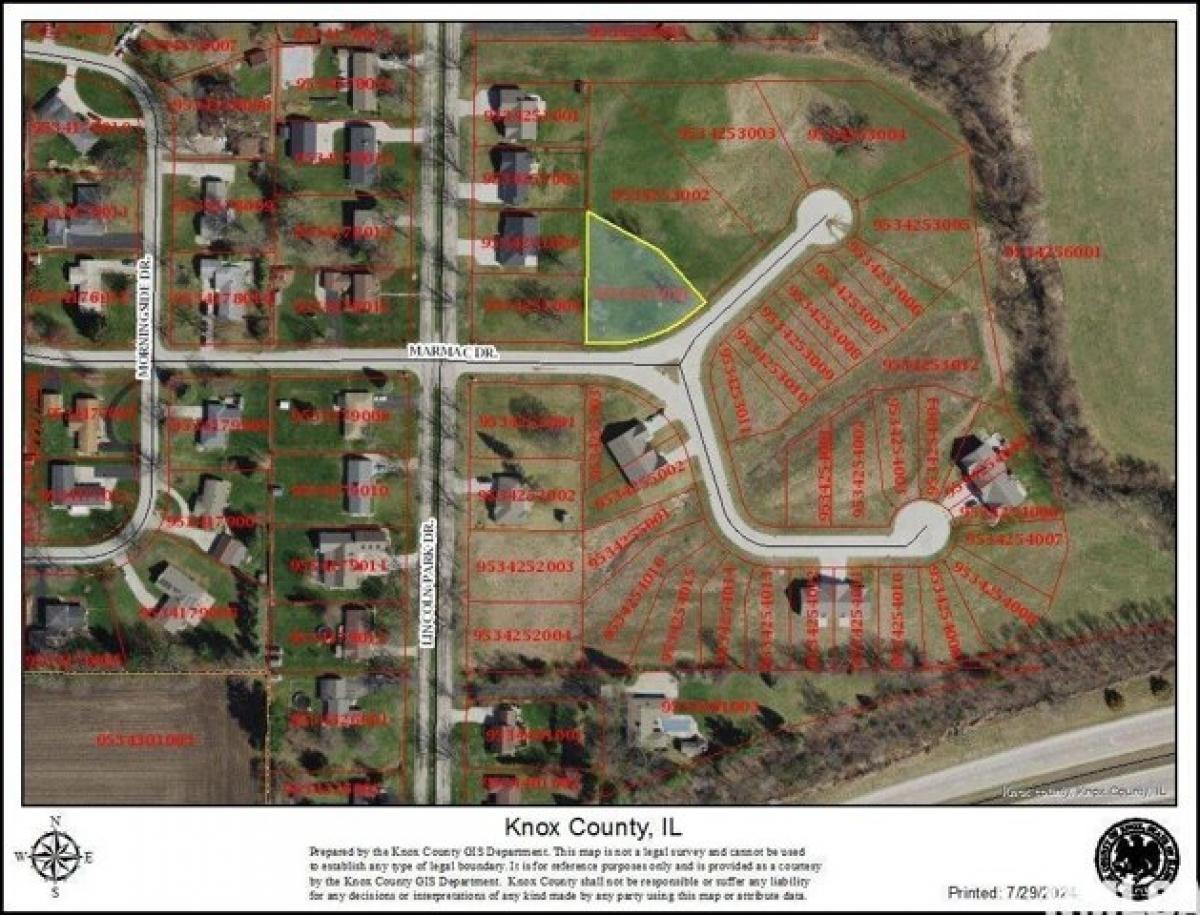 Picture of Residential Land For Sale in Galesburg, Illinois, United States