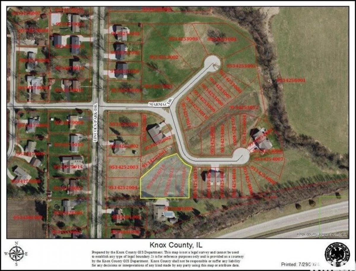 Picture of Residential Land For Sale in Galesburg, Illinois, United States