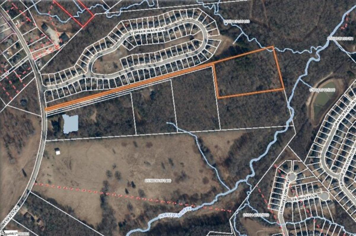 Picture of Residential Land For Sale in Simpsonville, South Carolina, United States