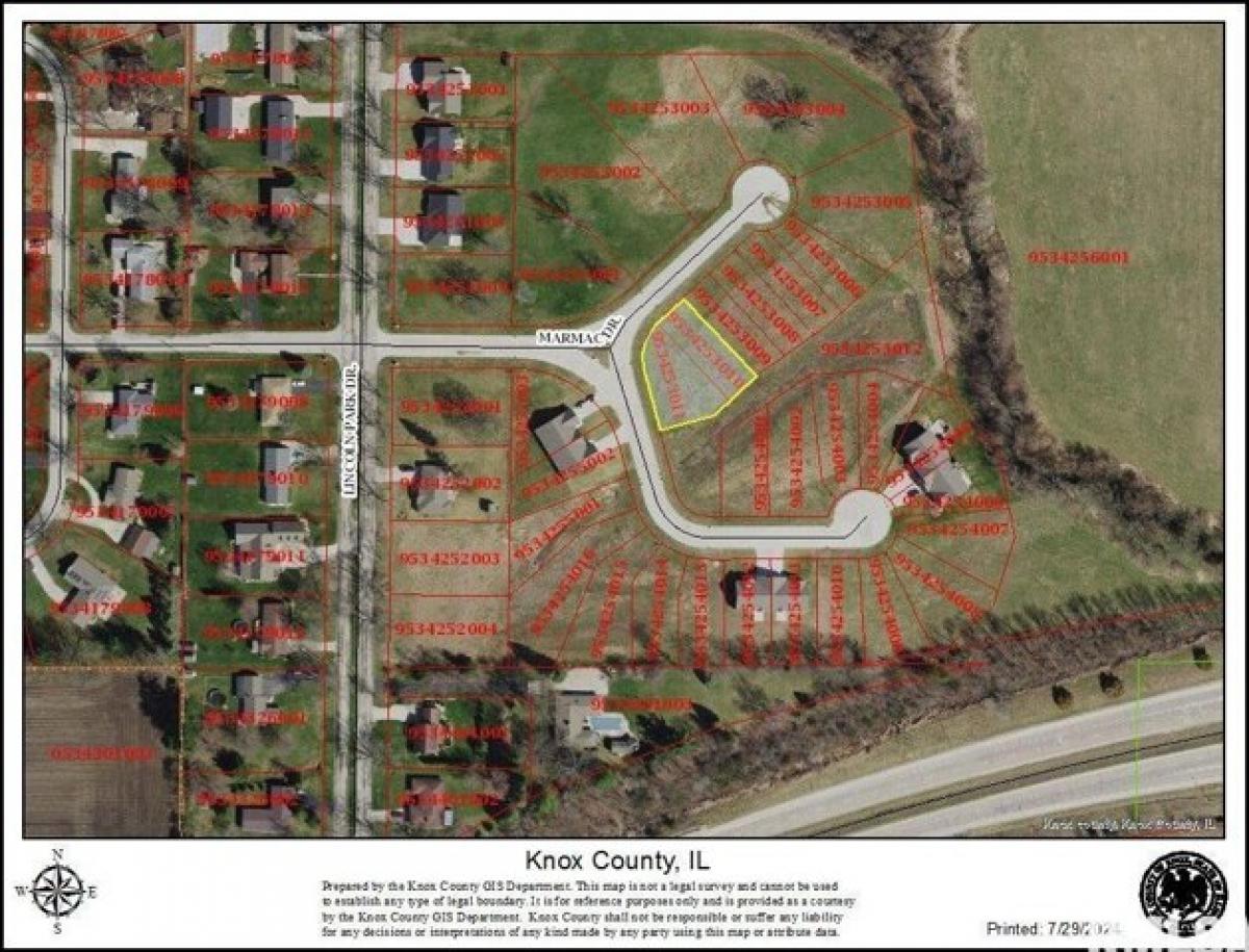 Picture of Residential Land For Sale in Galesburg, Illinois, United States