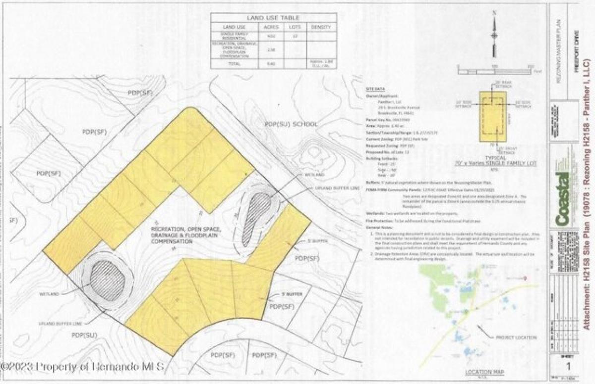 Picture of Residential Land For Sale in Spring Hill, Florida, United States