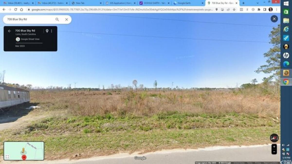 Picture of Residential Land For Sale in Loris, South Carolina, United States