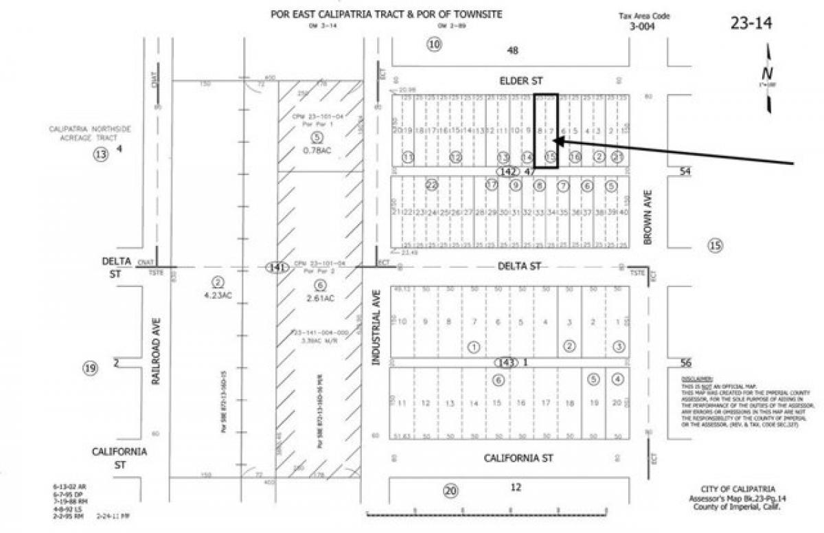 Picture of Residential Land For Sale in Calipatria, California, United States