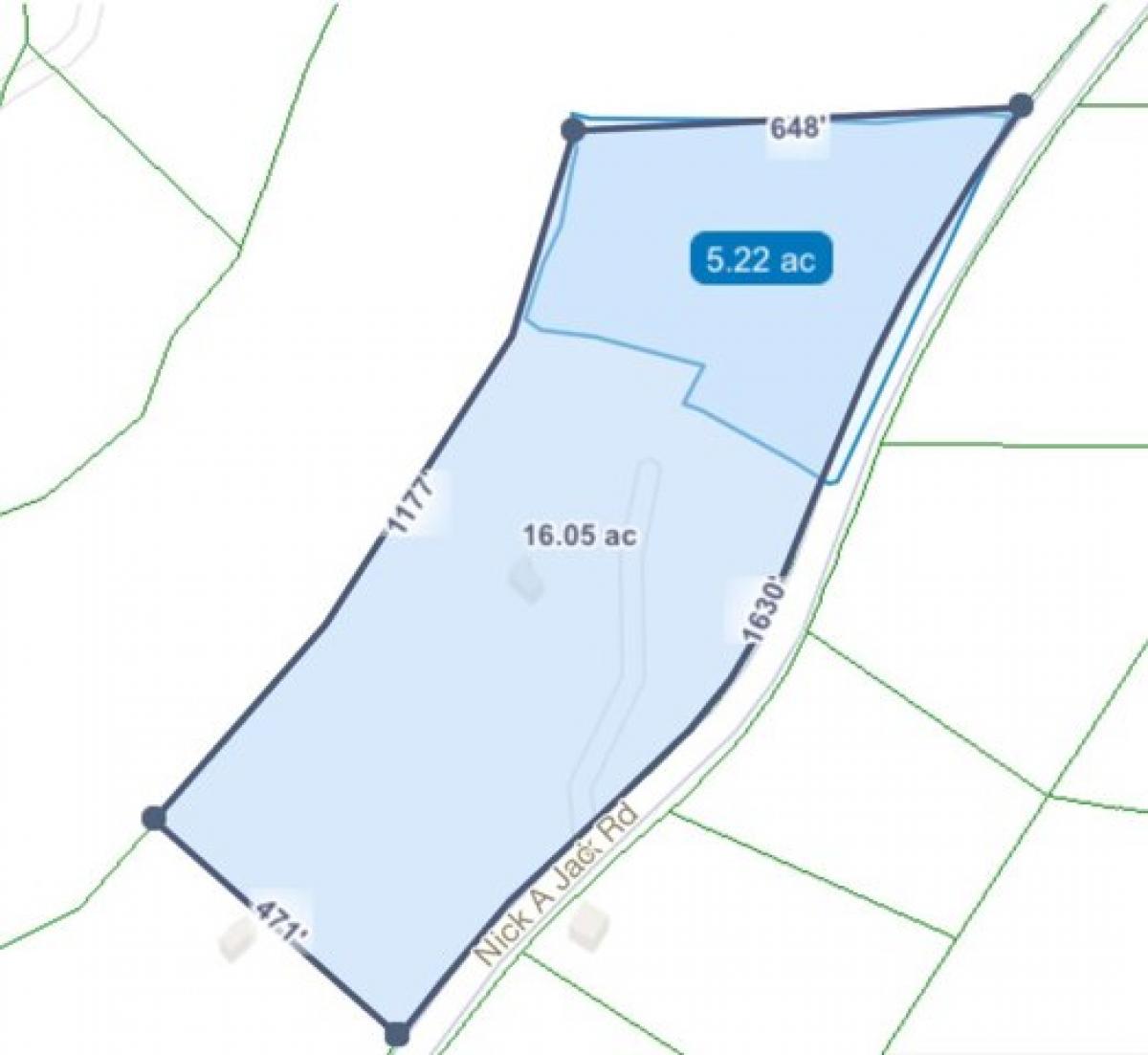 Picture of Residential Land For Sale in Flintstone, Georgia, United States