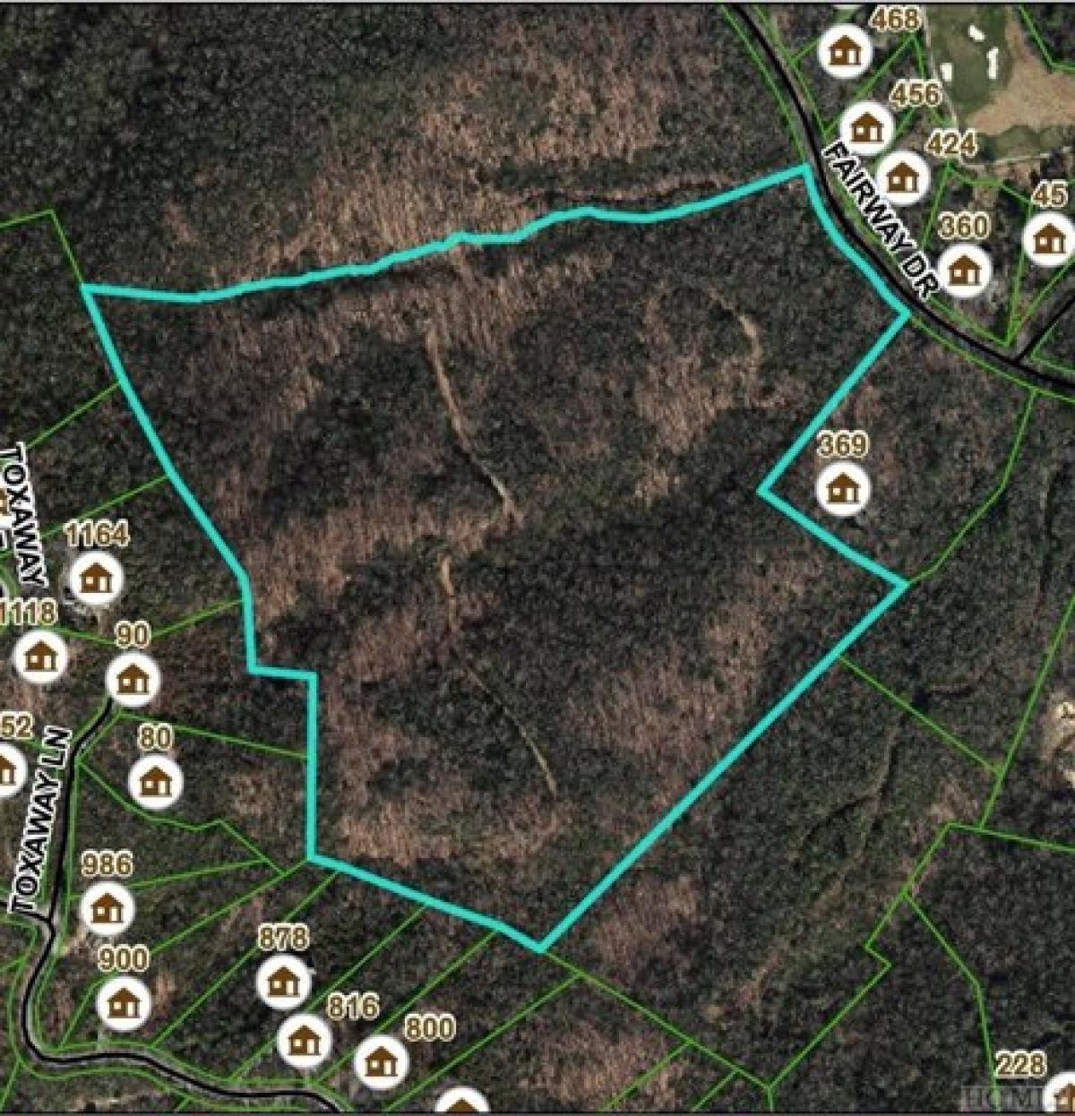 Picture of Residential Land For Sale in Lake Toxaway, North Carolina, United States