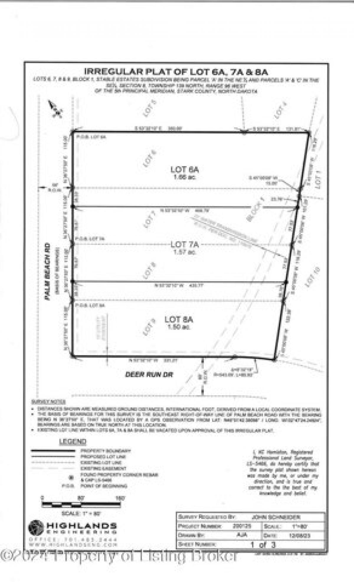 Picture of Residential Land For Sale in Dickinson, North Dakota, United States