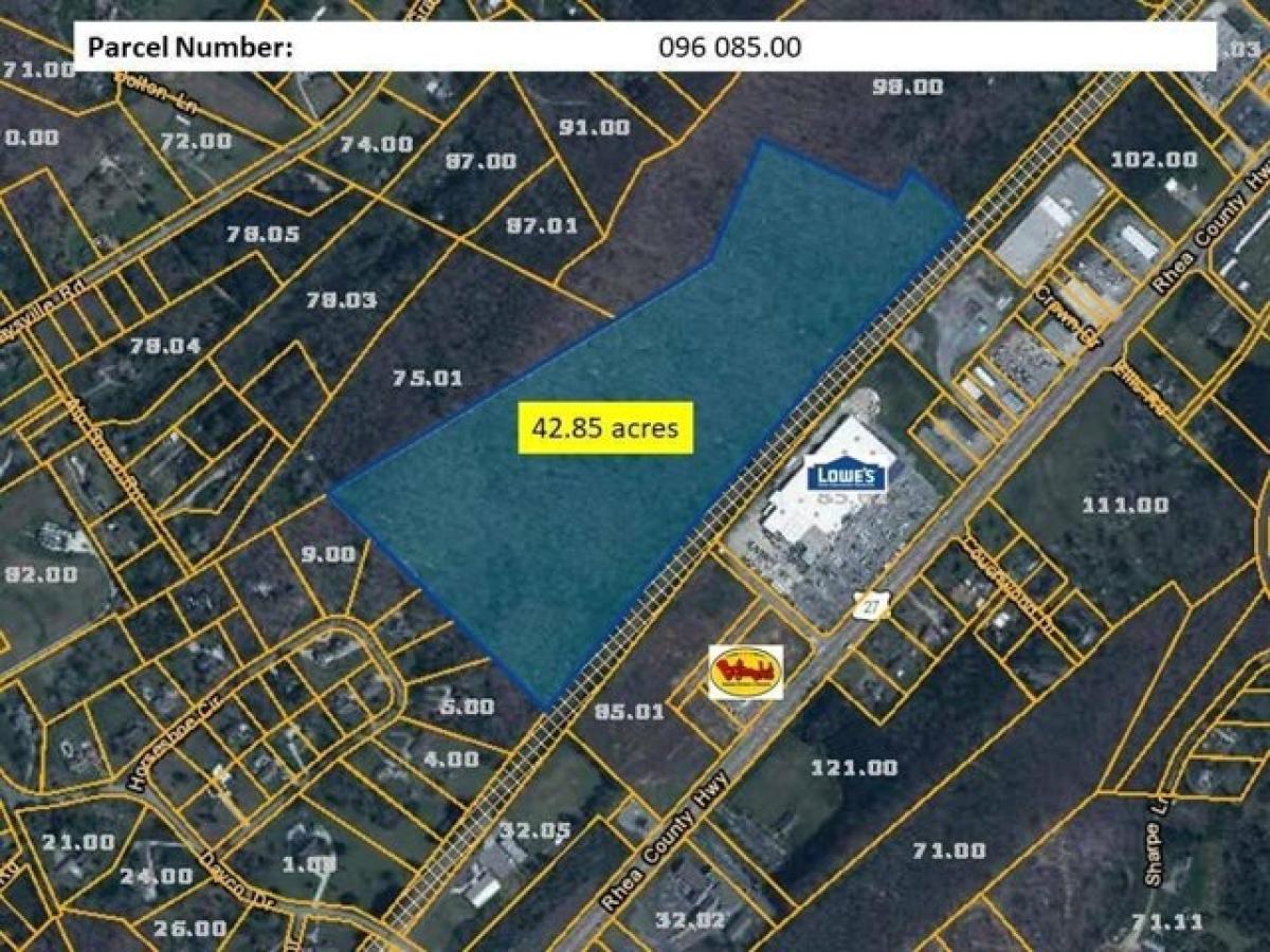 Picture of Residential Land For Sale in Dayton, Tennessee, United States