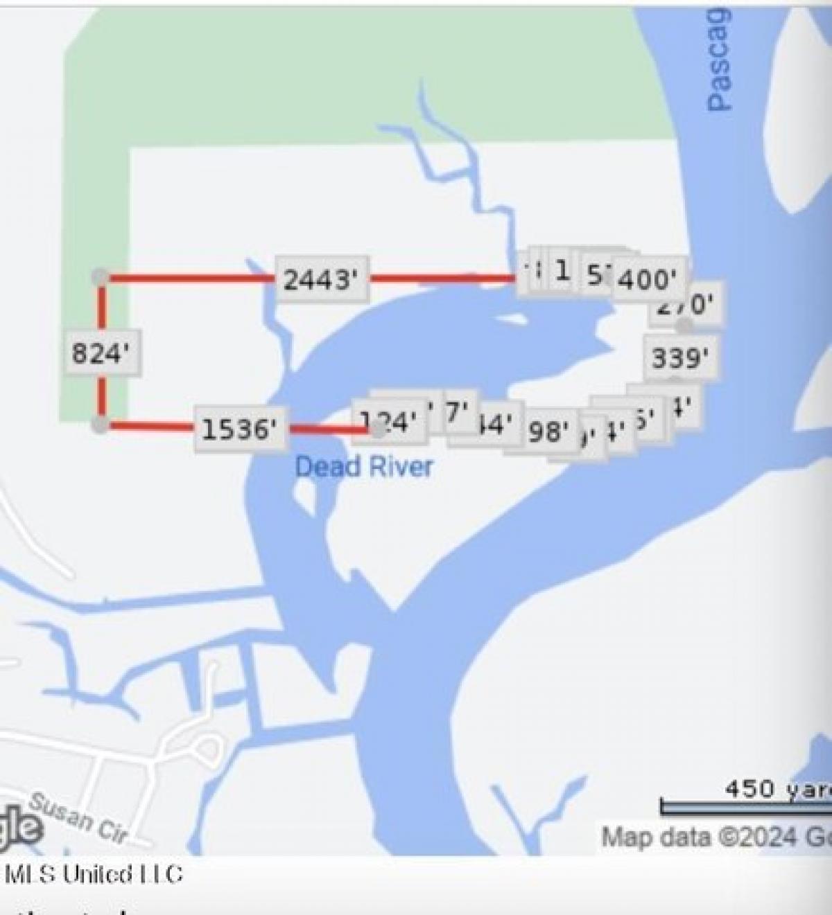 Picture of Residential Land For Sale in Gautier, Mississippi, United States