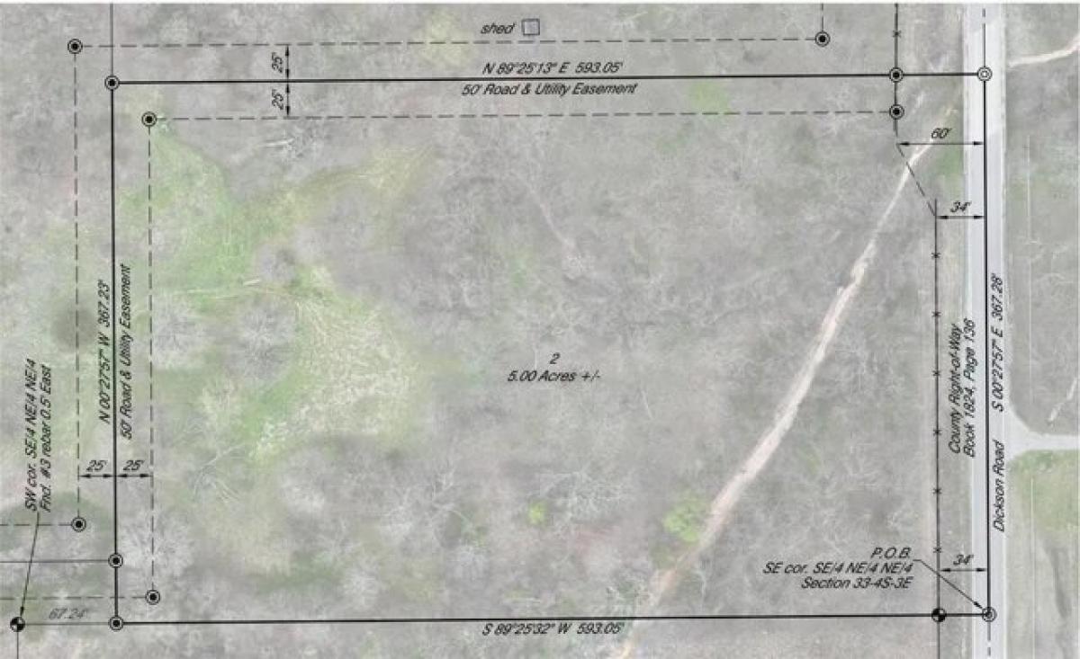 Picture of Residential Land For Sale in Ardmore, Oklahoma, United States