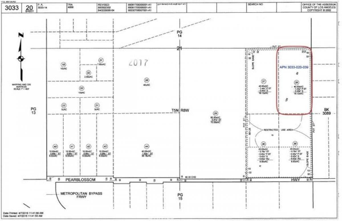 Picture of Residential Land For Sale in Llano, California, United States