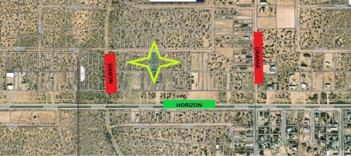 Picture of Residential Land For Sale in Horizon City, Texas, United States