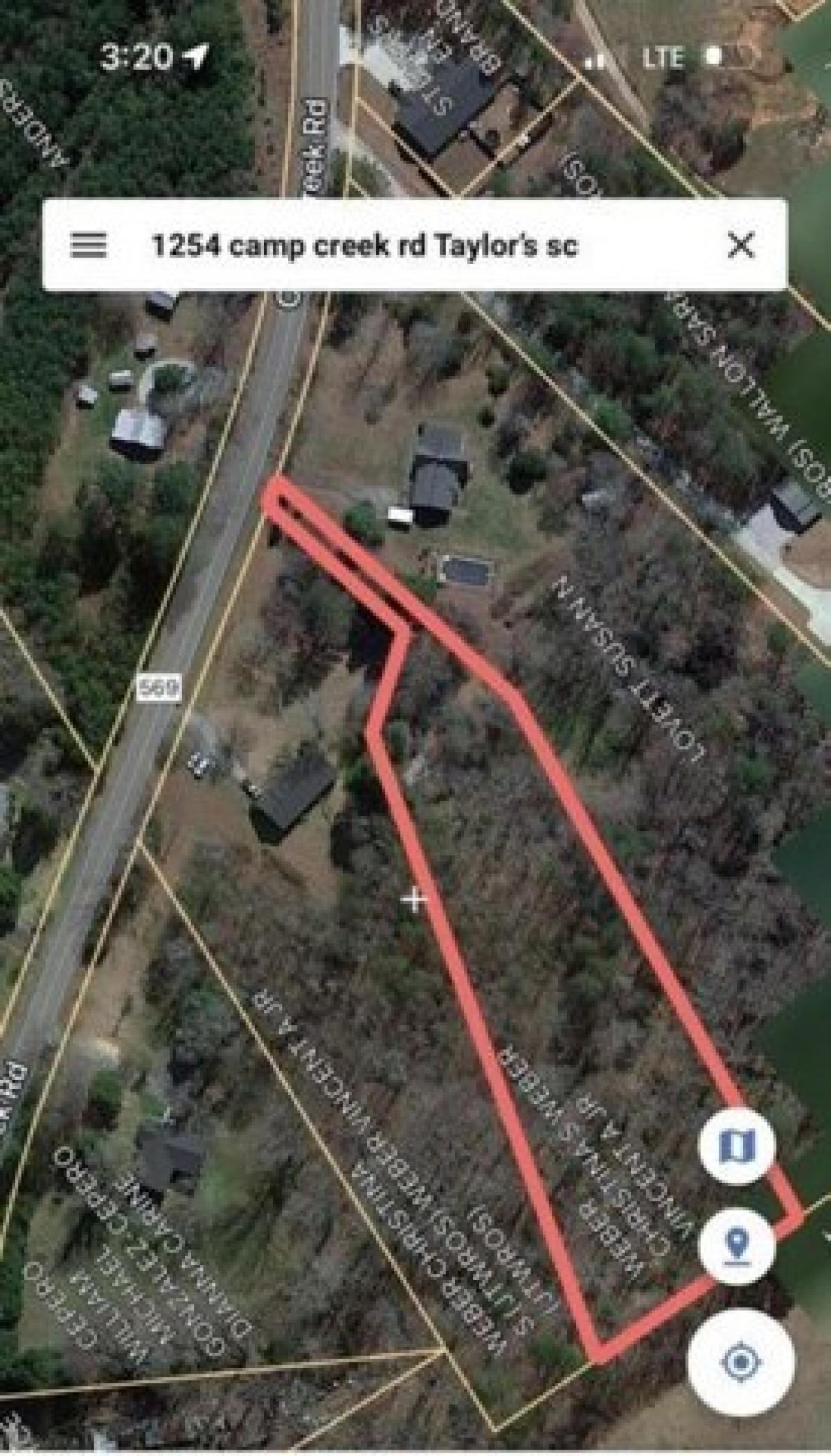 Picture of Residential Land For Sale in Taylors, South Carolina, United States