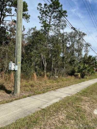 Residential Land For Sale in Lecanto, Florida