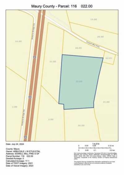 Residential Land For Sale in Columbia, Tennessee