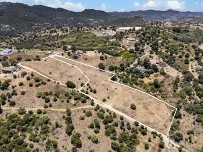 Residential Land For Sale in Valley Center, California