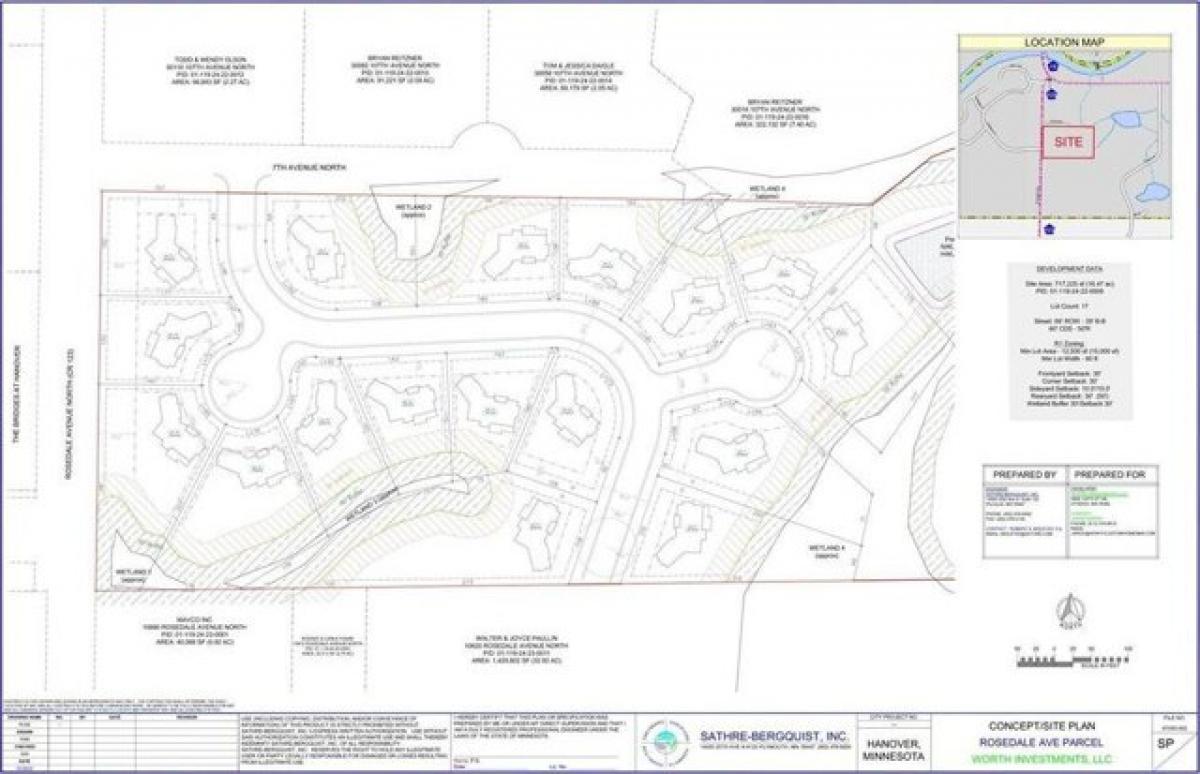 Picture of Residential Land For Sale in Hanover, Minnesota, United States