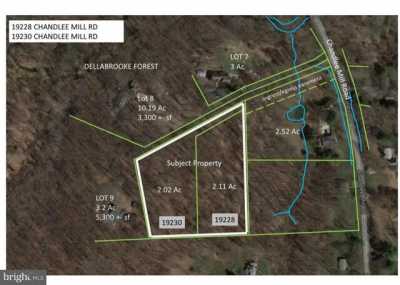 Residential Land For Sale in Sandy Spring, Maryland