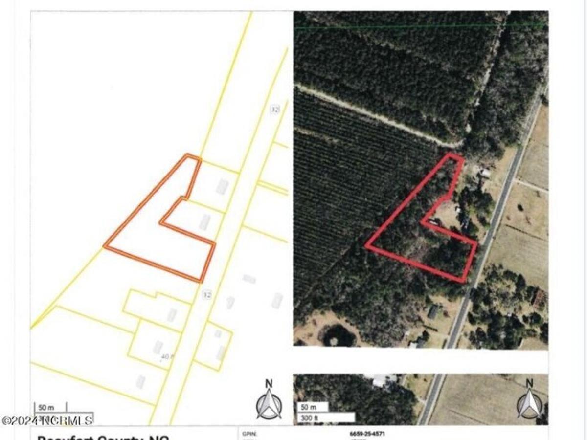 Picture of Residential Land For Sale in Plymouth, North Carolina, United States