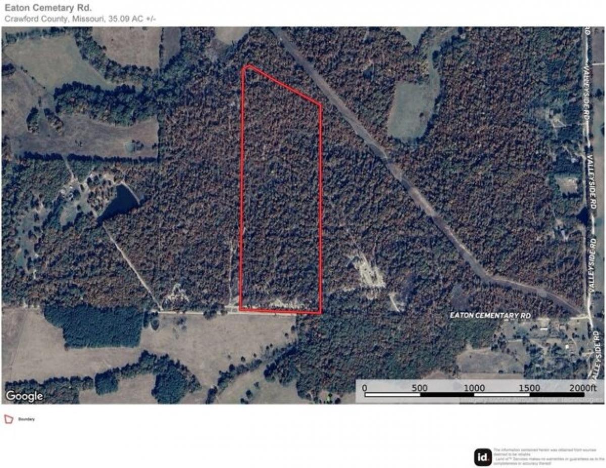 Picture of Residential Land For Sale in Cherryville, Missouri, United States