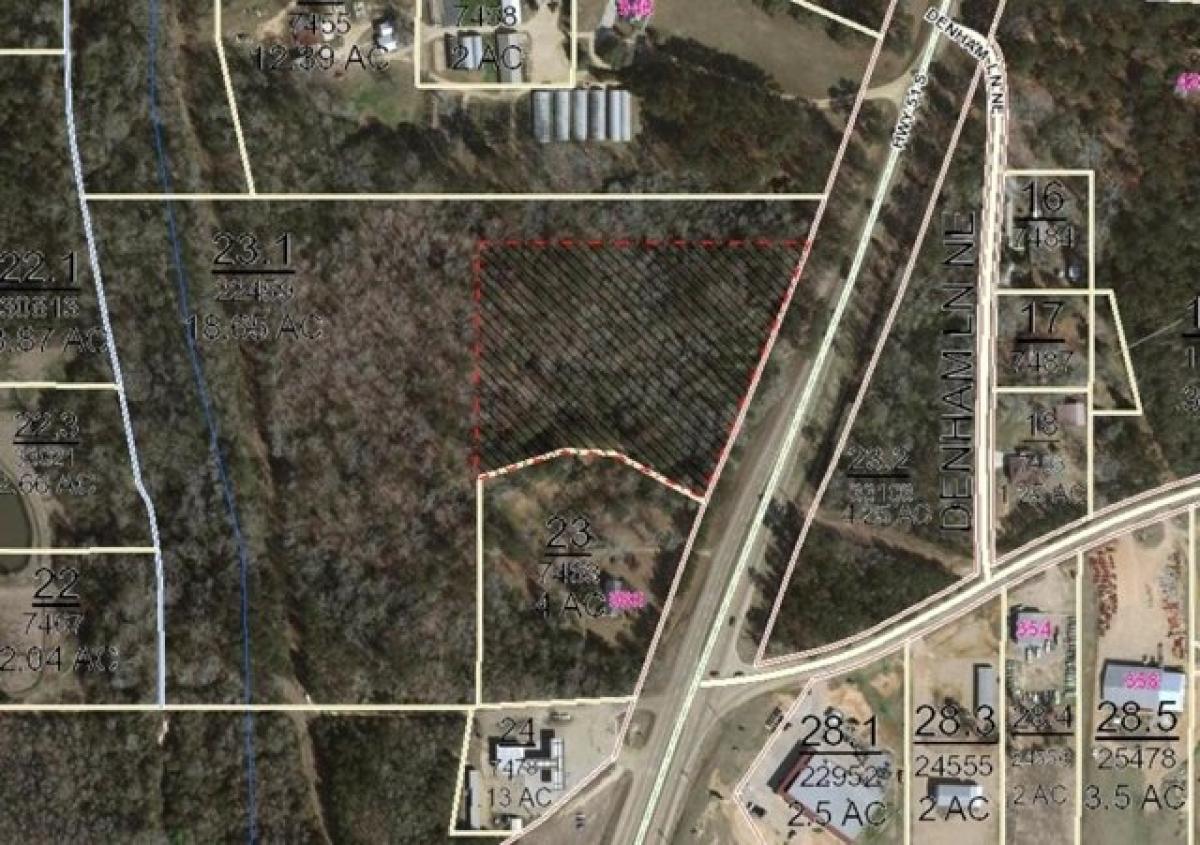 Picture of Residential Land For Sale in Brookhaven, Mississippi, United States