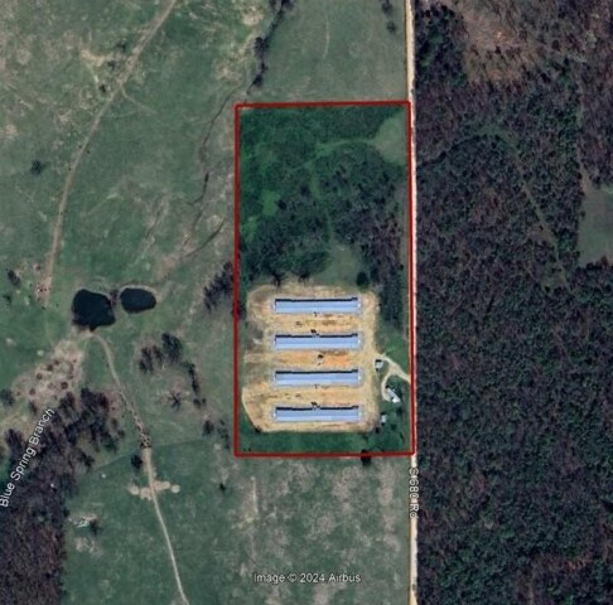 Picture of Residential Land For Sale in Colcord, Oklahoma, United States