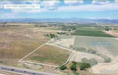 Residential Land For Sale in Berthoud, Colorado