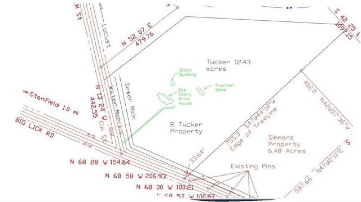 Picture of Residential Land For Sale in Stanfield, North Carolina, United States