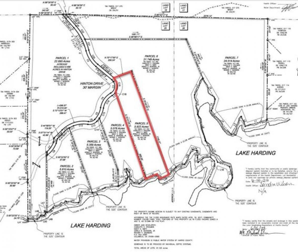 Picture of Residential Land For Sale in Hamilton, Georgia, United States