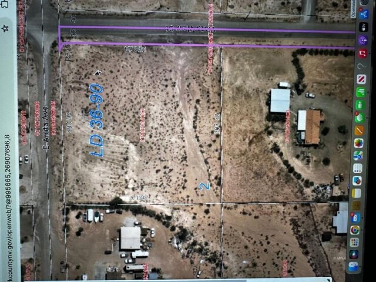 Picture of Residential Land For Sale in Moapa, Nevada, United States