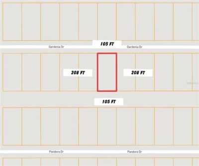 Residential Land For Sale in Indian Lake Estates, Florida