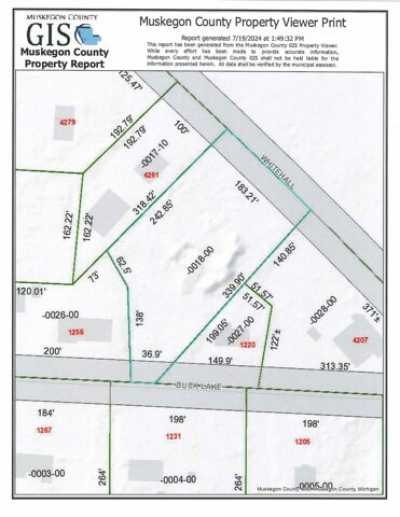 Residential Land For Sale in Muskegon, Michigan