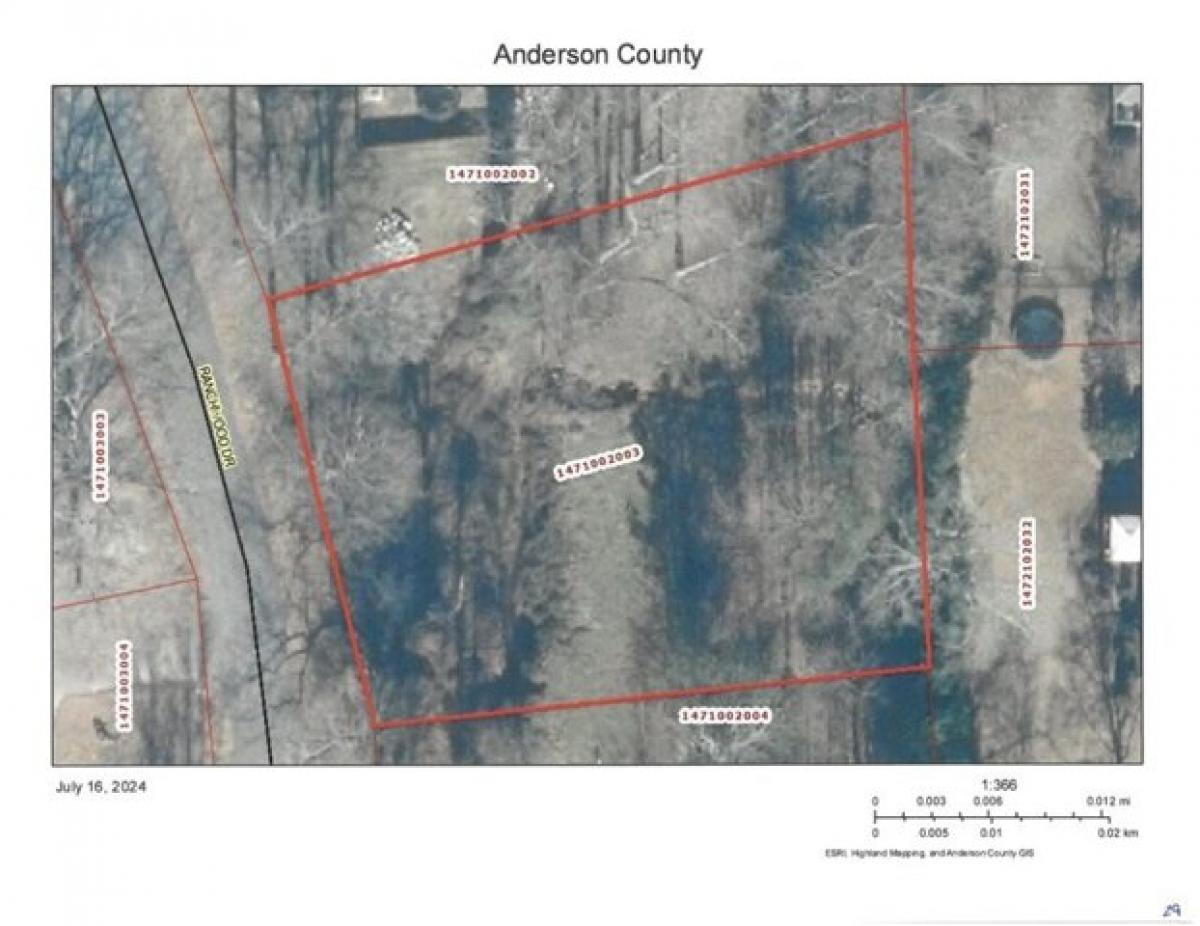 Picture of Residential Land For Sale in Anderson, South Carolina, United States