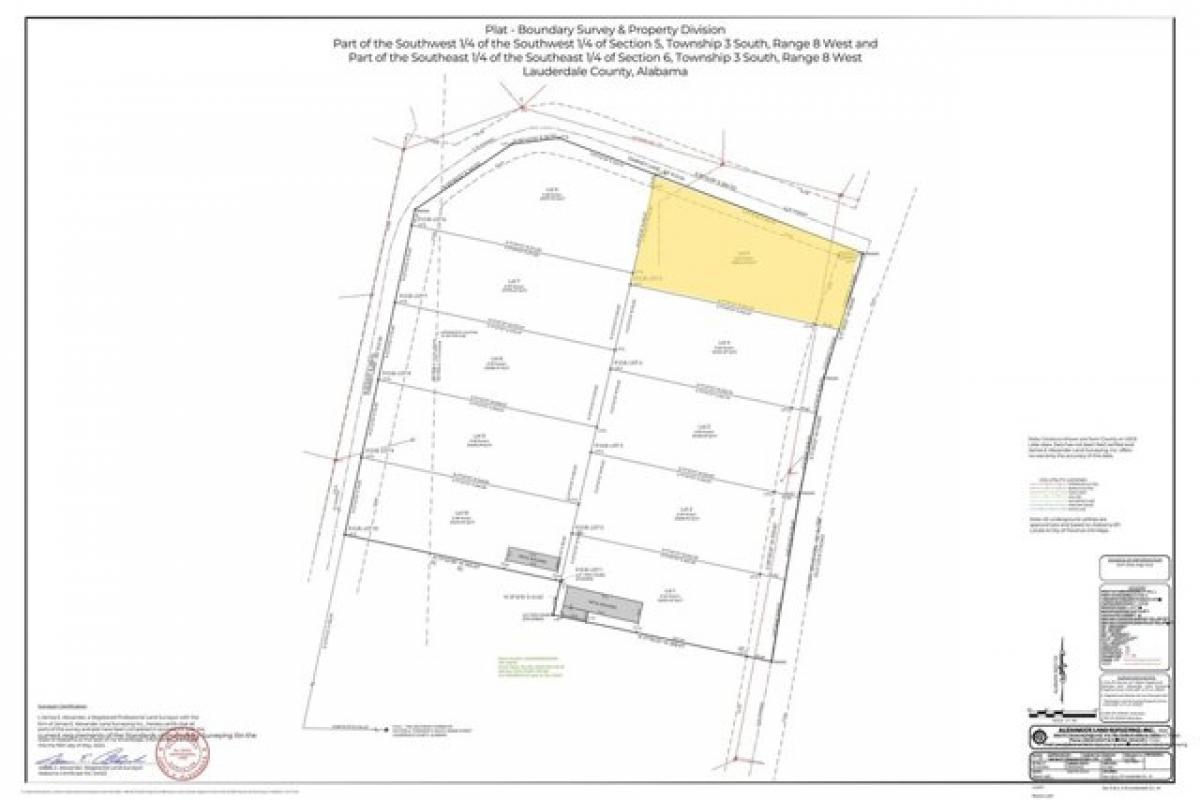 Picture of Residential Land For Sale in Rogersville, Alabama, United States