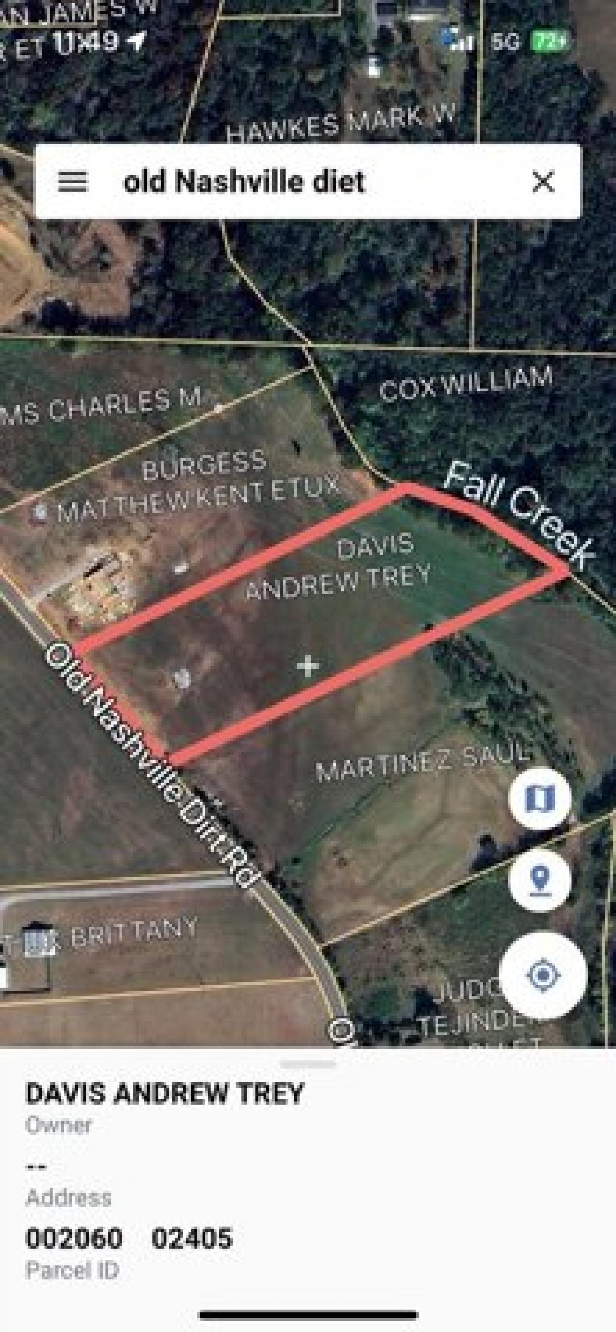 Picture of Residential Land For Sale in Shelbyville, Tennessee, United States