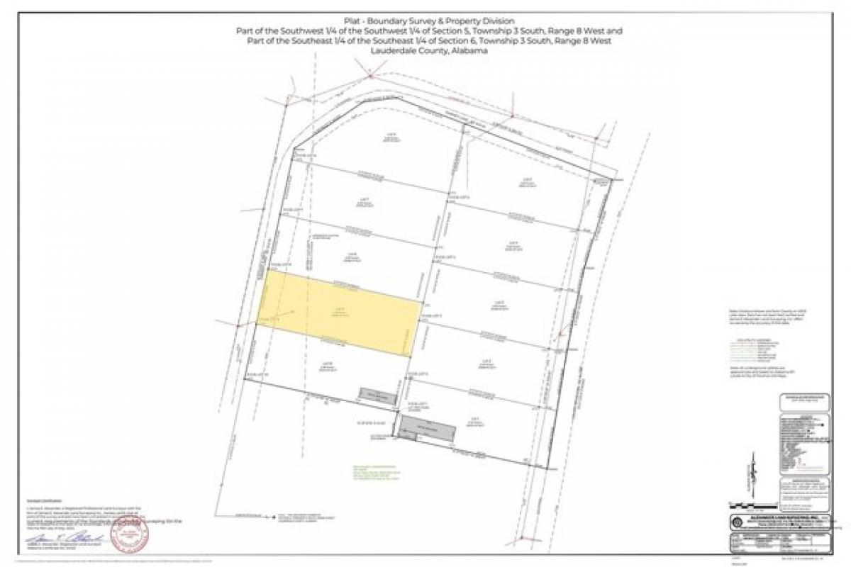 Picture of Residential Land For Sale in Rogersville, Alabama, United States