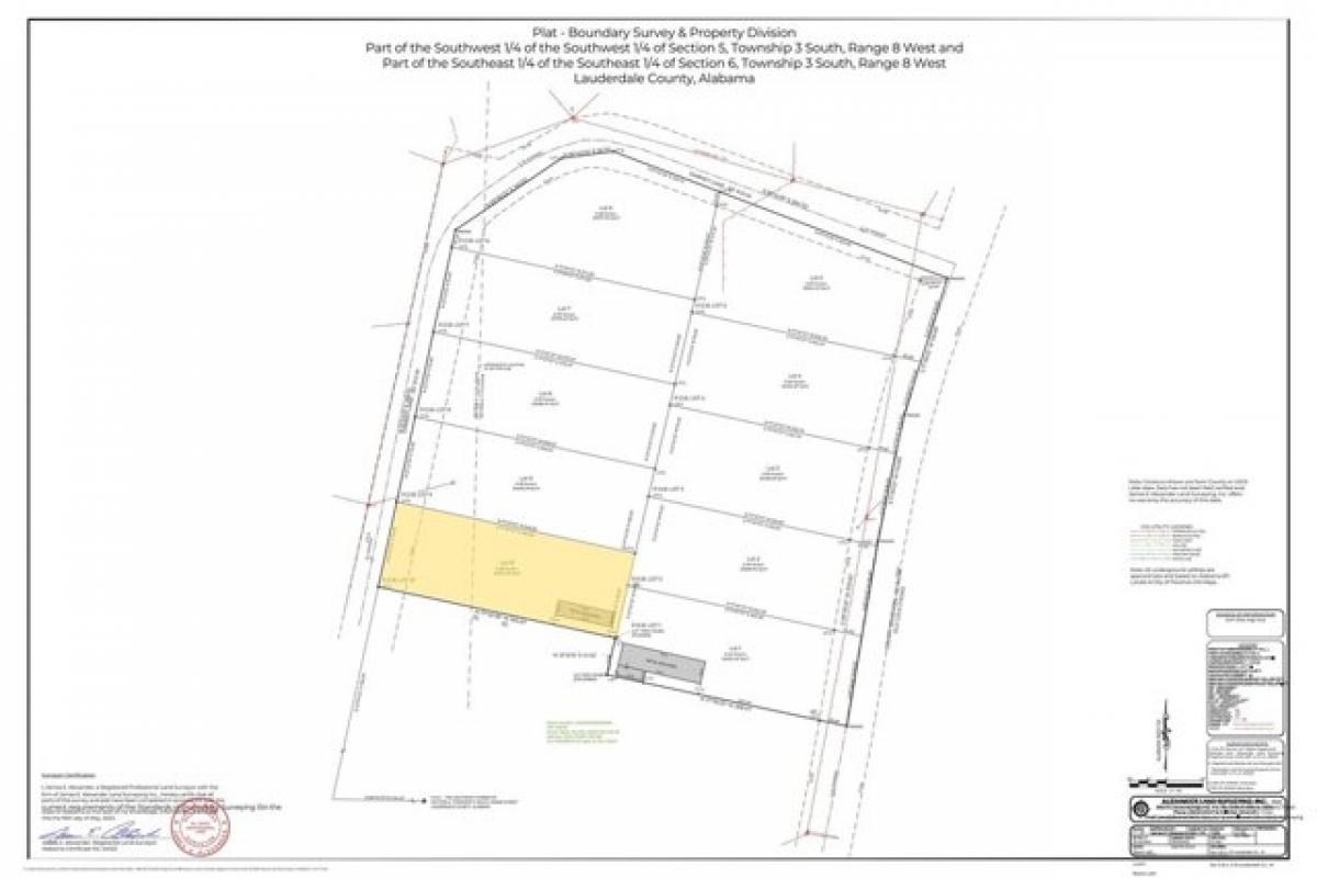 Picture of Residential Land For Sale in Rogersville, Alabama, United States